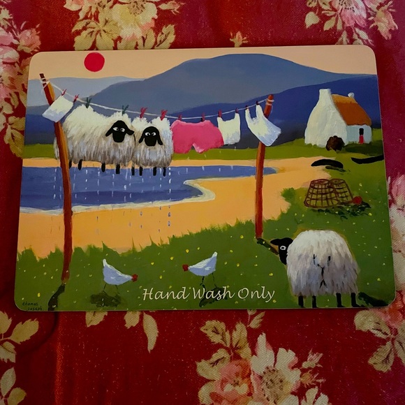 Thomas Joseph Sheep Cork Art Placemats/4 - Picture 5 of 6